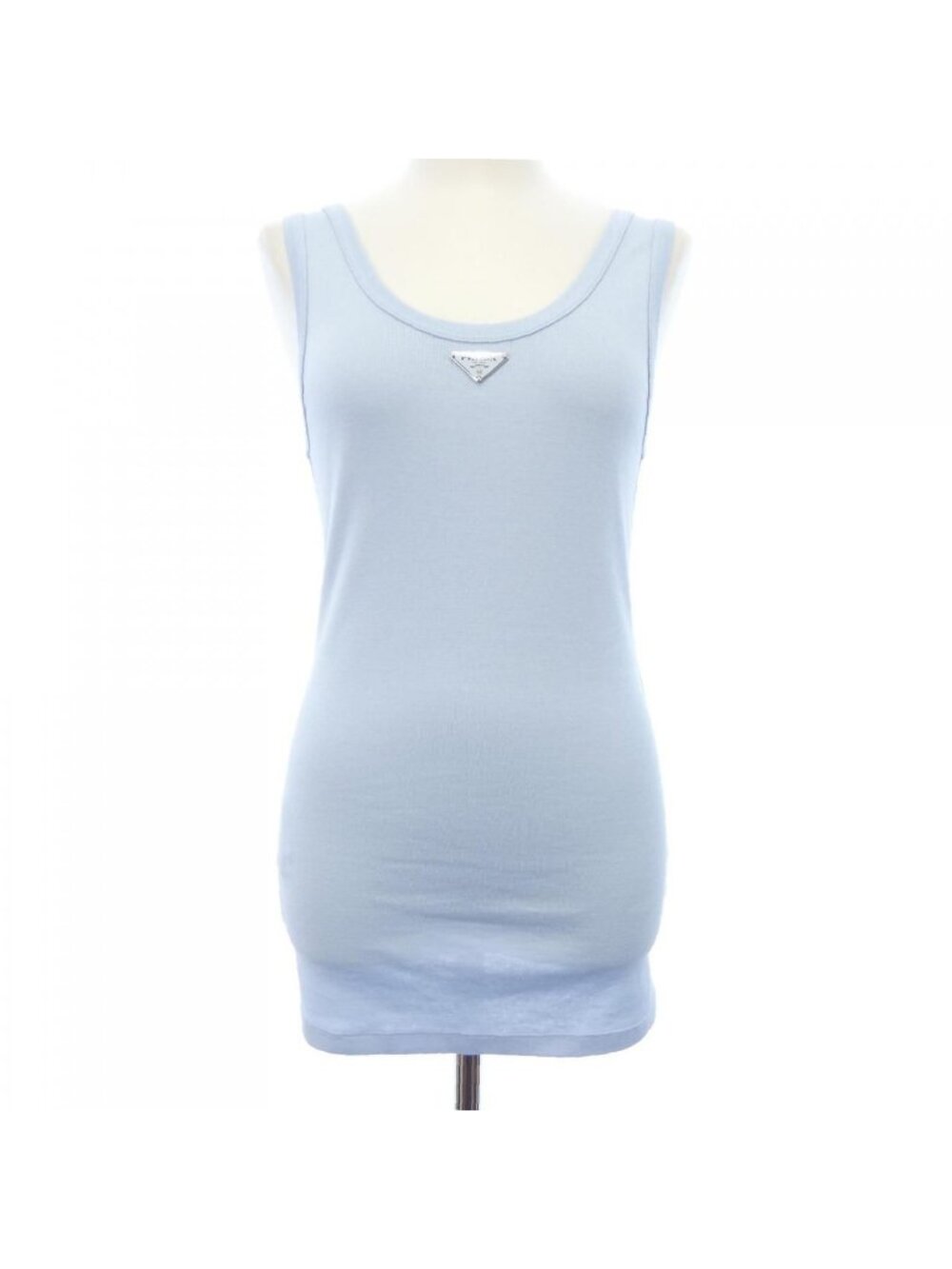 Prada Triangle Logo Tank Top